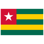 Togo Flag Transparent Logo PNG