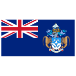 Tristan da Cunha Flag Transparent Logo PNG