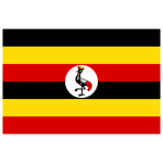 Uganda Flag Logo Transparent PNG