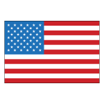 United States of America Flag Transparent Logo PNG