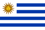 Uruguay Flag Transparent Logo PNG