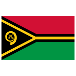 Vanuatu Flag Transparent Logo PNG