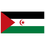 Western Sahara Flag Transparent Logo PNG