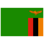 Zambia Flag Logo Transparent PNG