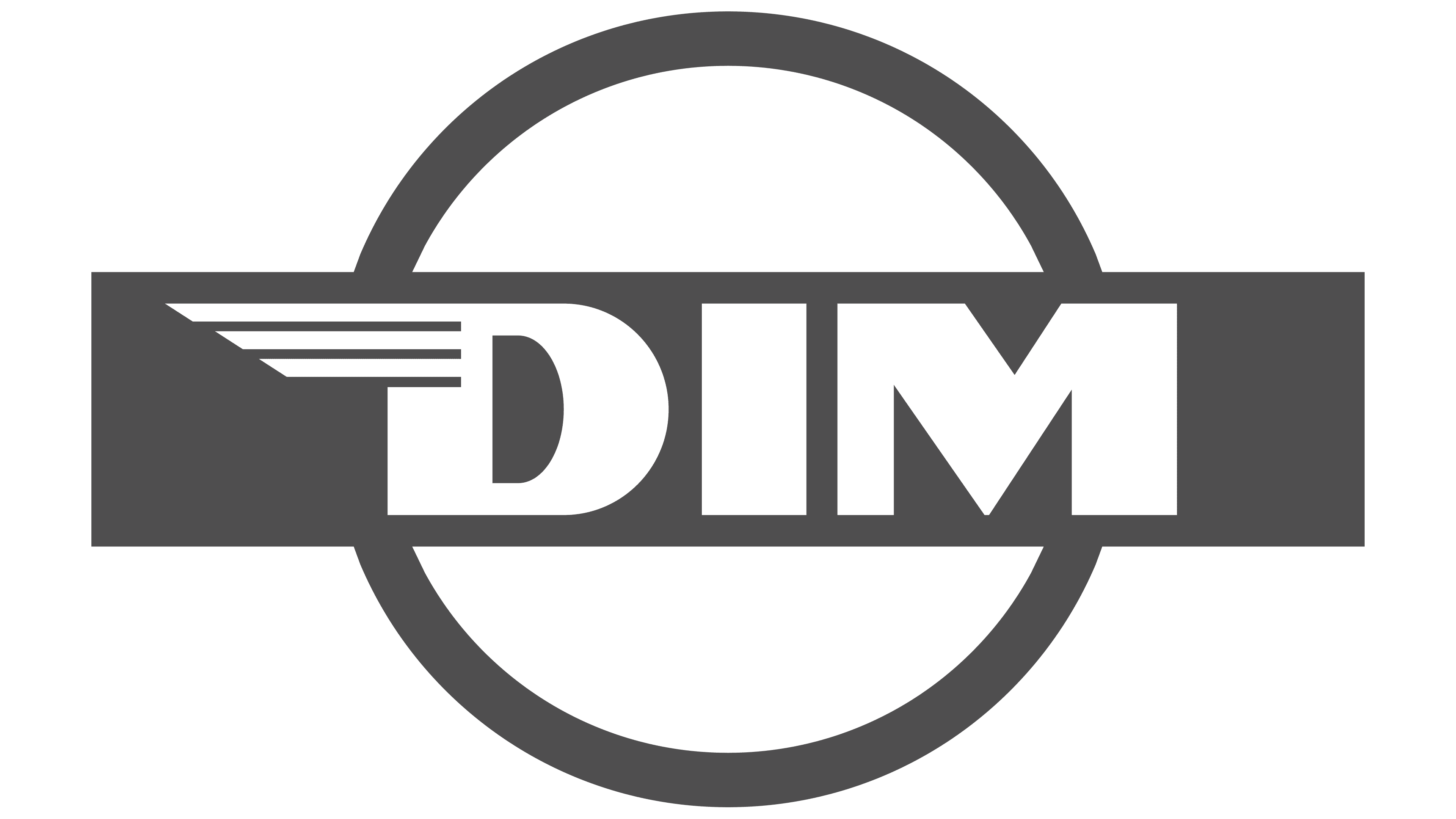 DIM Motor Transparent Logo PNG