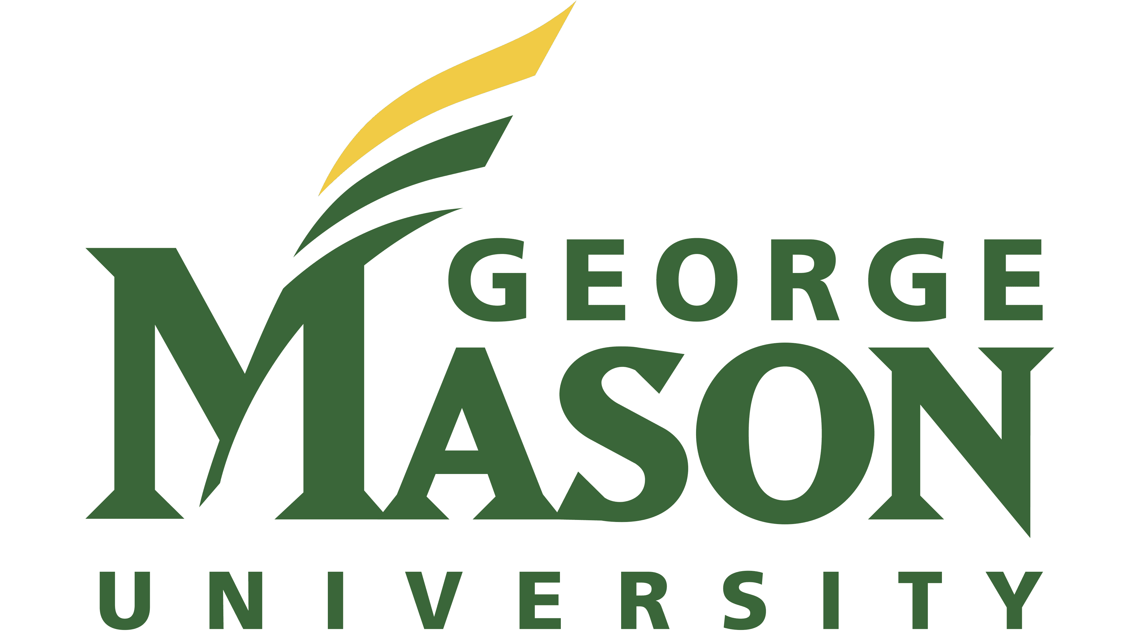 George Mason University Transparent Logo PNG
