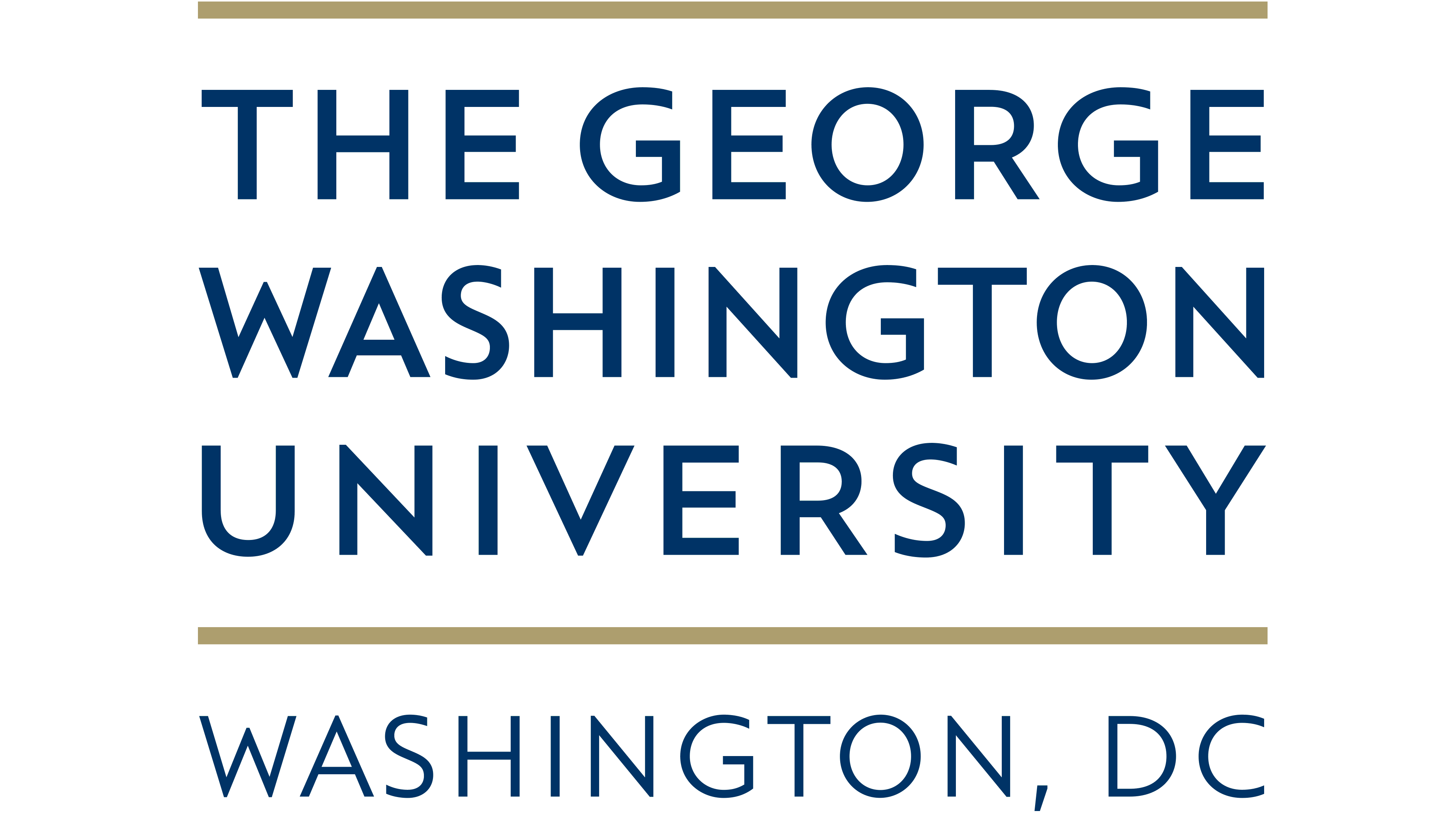 George Washington University Transparent Logo PNG
