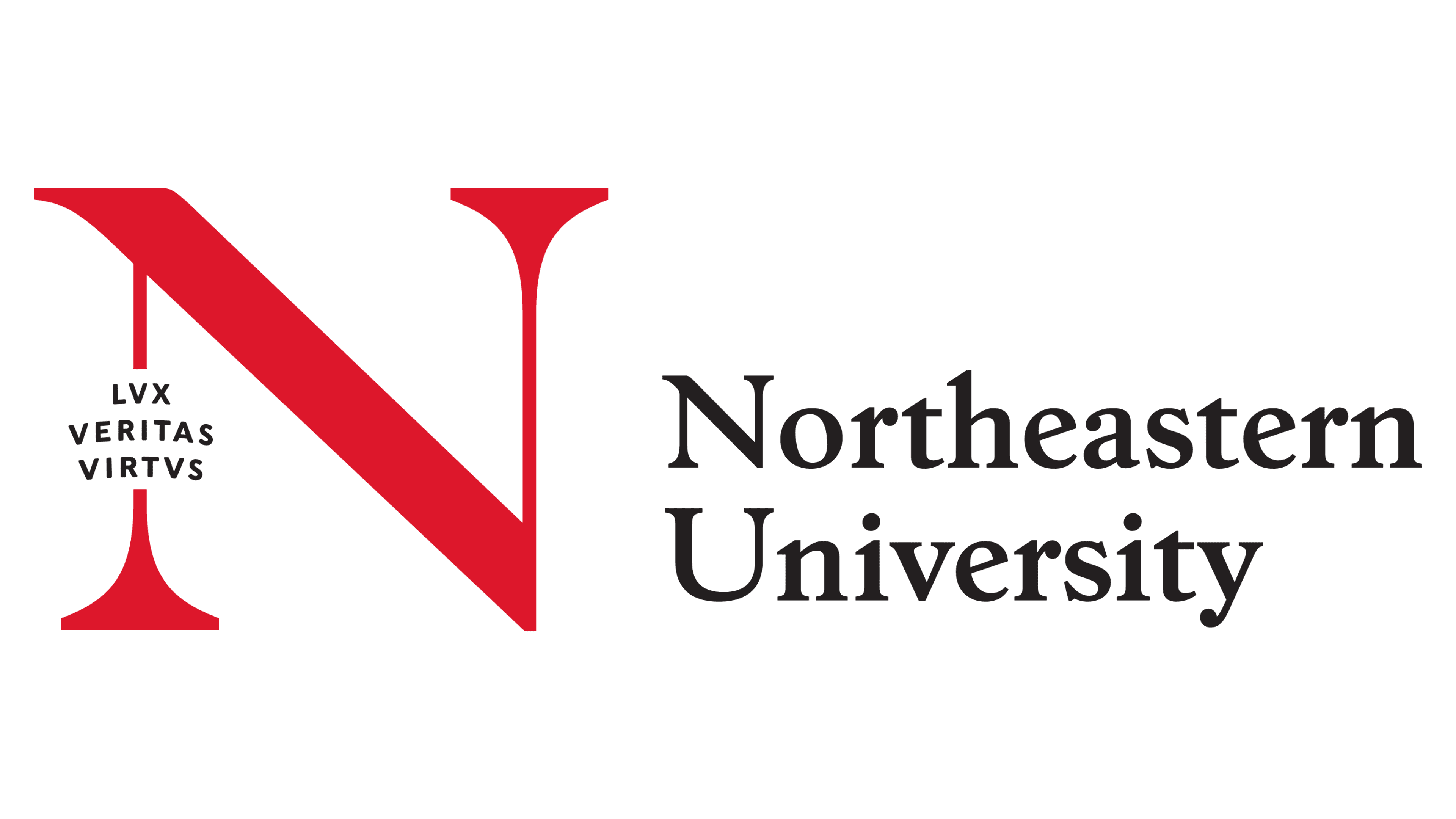 Northeastern University Transparent Logo PNG