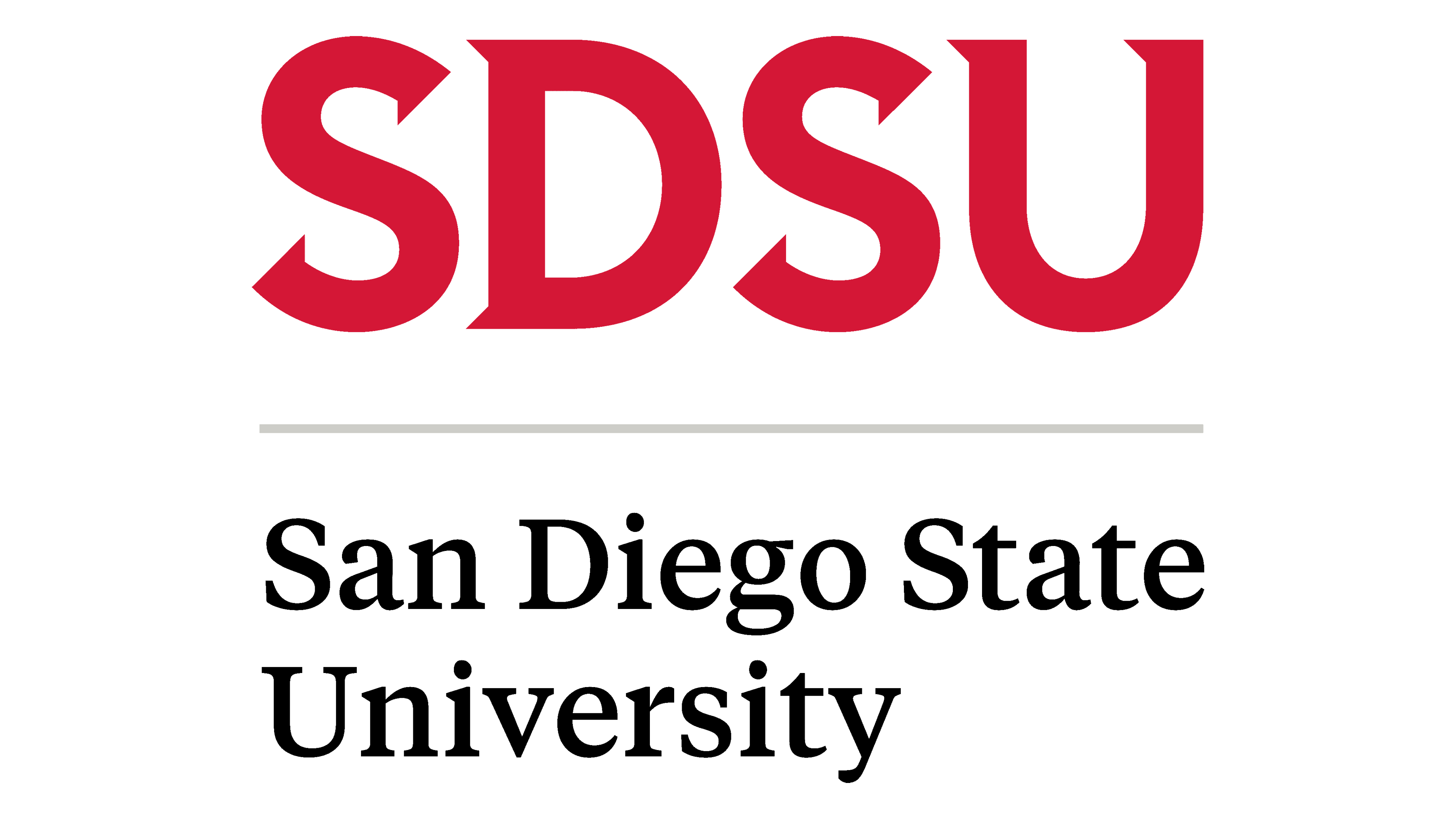 San Diego State University Transparent Logo PNG