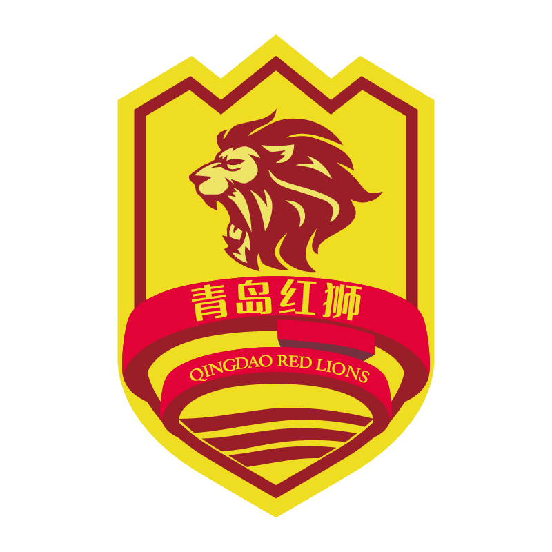 Qingdao Red Lions Logo Transparent PNG