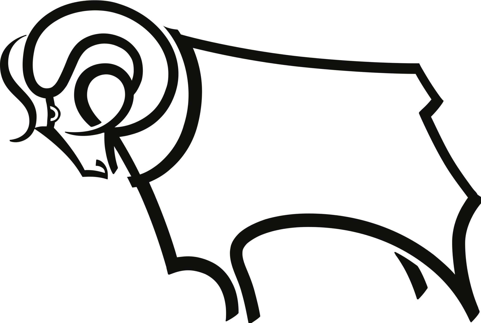 Derby County FC Logo PNG Download - Bootflare