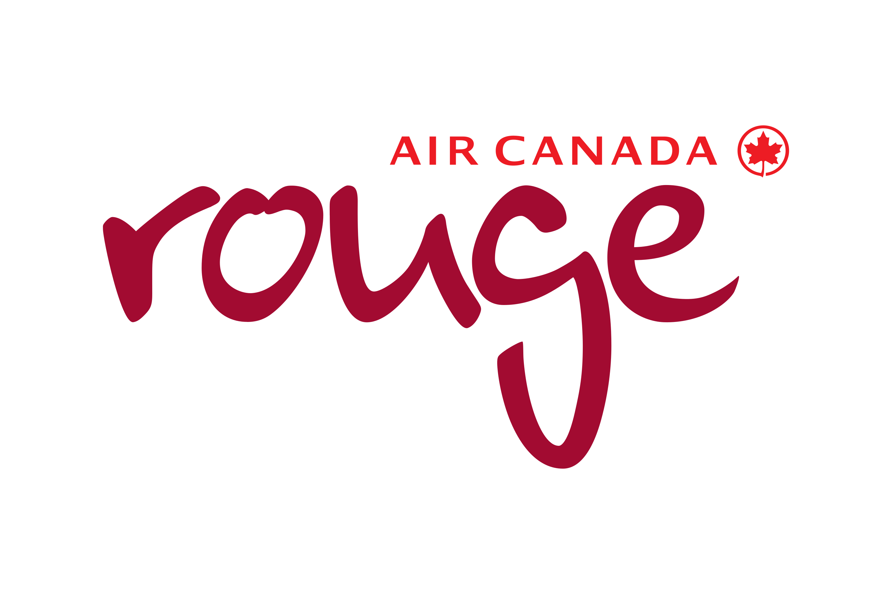Air Canada Rouge Logo Transparent PNG