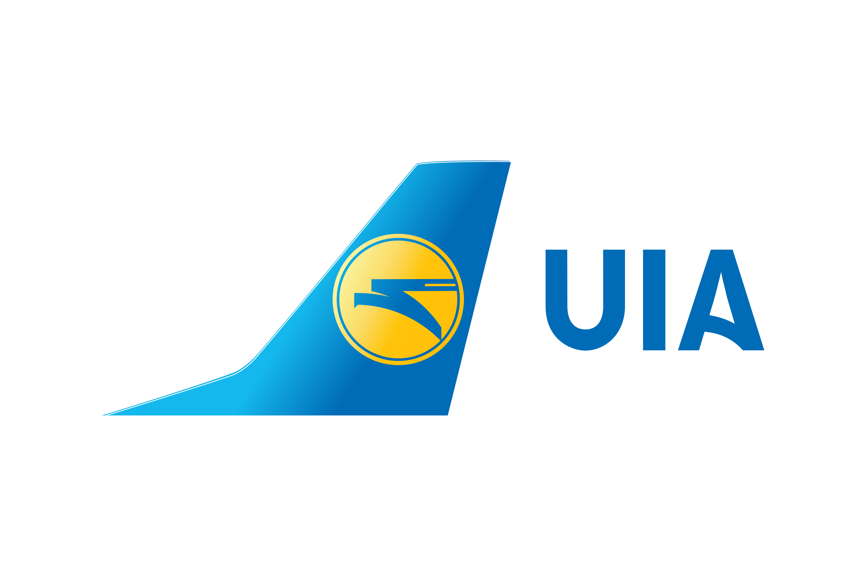 Ukraine International Airlines Logo Transparent PNG