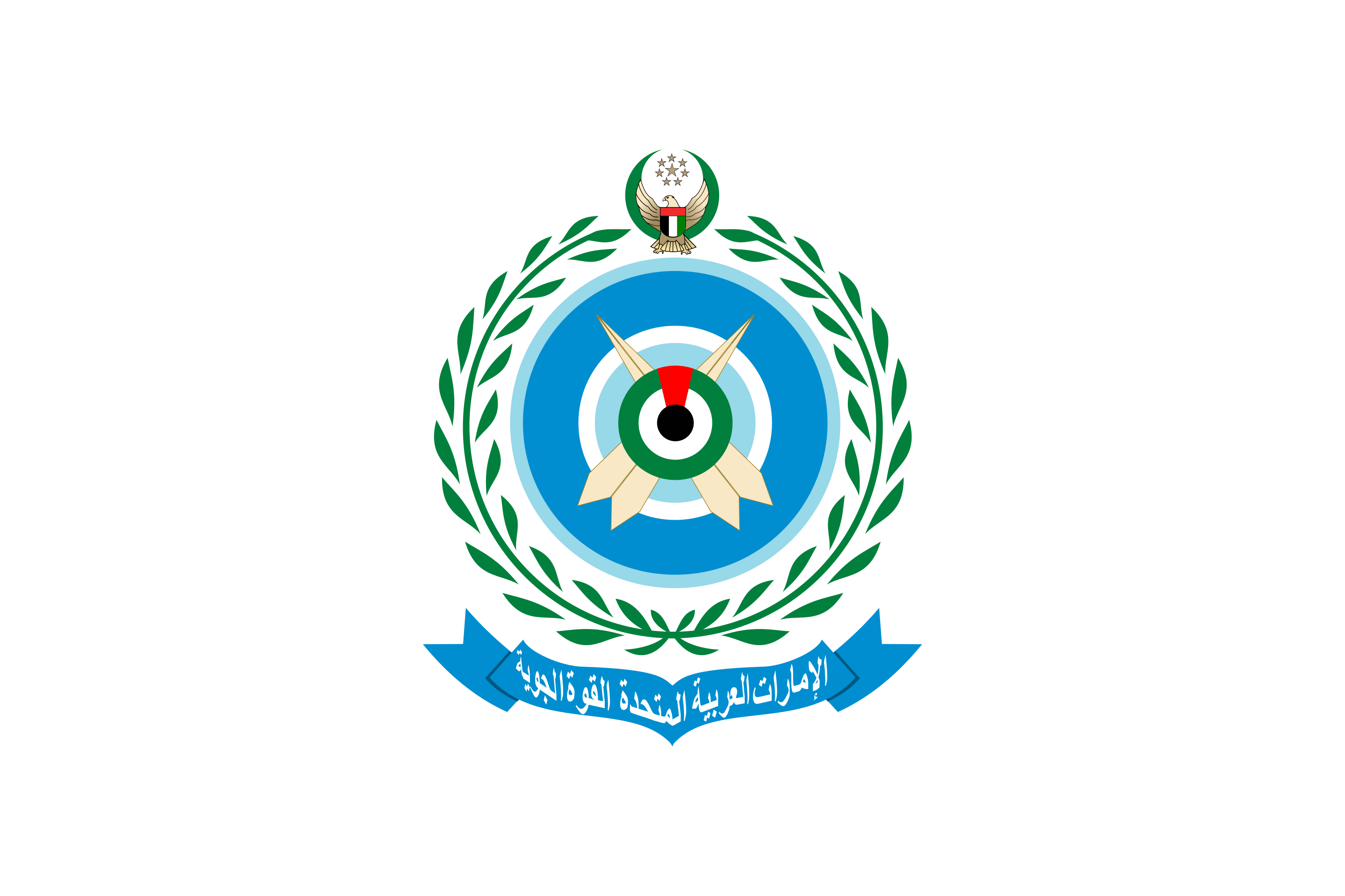 United Arab Emirates Air Force Logo Transparent PNG