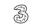 3 Telecommunications Logo Transparent PNG