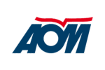 AOM French Airlines Logo Transparent PNG