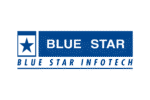 Blue Star Infotech Logo Transparent PNG