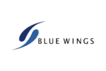 Blue Wings Logo Transparent PNG