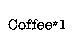 Coffee 1 Logo Transparent PNG