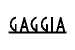 Gaggia Logo Transparent PNG