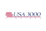 USA3000 Airlines Logo Transparent PNG