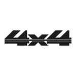 4x4 Logo Transparent PNG