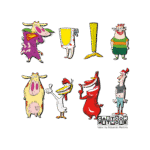 A Vaca e o Frango Logo Transparent PNG