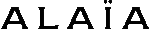 ALAIA Logo Transparent PNG
