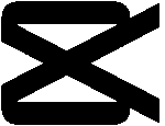 CapCut App icon Logo Transparent PNG