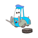 Cars Guido Logo Transparent PNG
