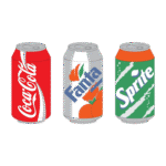 Coca Cola Products Logo Transparent PNG