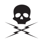 Death proof skull Logo Transparent PNG