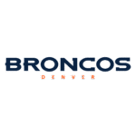 Denver Broncos wordmark Logo Transparent PNG