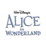 Disneys Alice in Wonderland Logo Transparent PNG