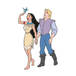 Disneys Pocahontas Logo Transparent PNG