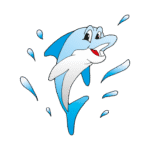 Dolphin Logo Transparent PNG