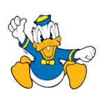Donald Duck Logo Transparent PNG