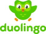 Duolingo Portrait Lockup Logo Transparent PNG