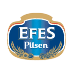 Efes pilsen beer Logo Transparent PNG