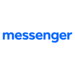 Facebook Messenger wordmark Logo Transparent PNG