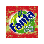 Fanta Green Apple Logo Transparent PNG