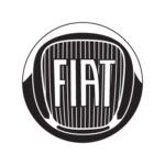 Fiat BW Logo Transparent PNG