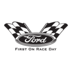 Ford First On Race Day Logo Transparent PNG