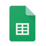 Google Sheets Logo Transparent PNG