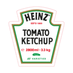 Heinz Tomato Ketchup Logo Transparent PNG