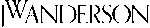 JW Anderson Logo Transparent PNG