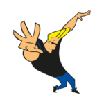 Johnny Bravo Logo Transparent PNG