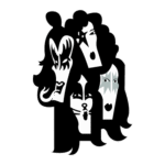 KISS band Logo Transparent PNG