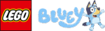 LEGO Bluey Logo Transparent PNG