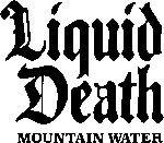 Liquid Death Logo Transparent PNG